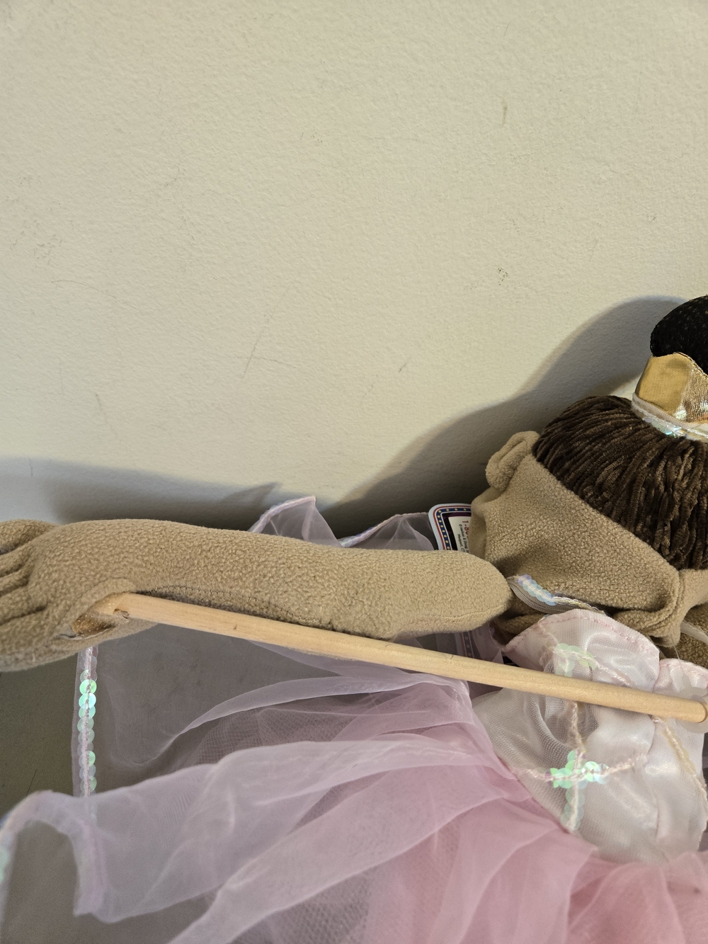 Melissa & Doug Tina Prima Ballerina 21" Plush Hand Puppet - Picture 7 of 10